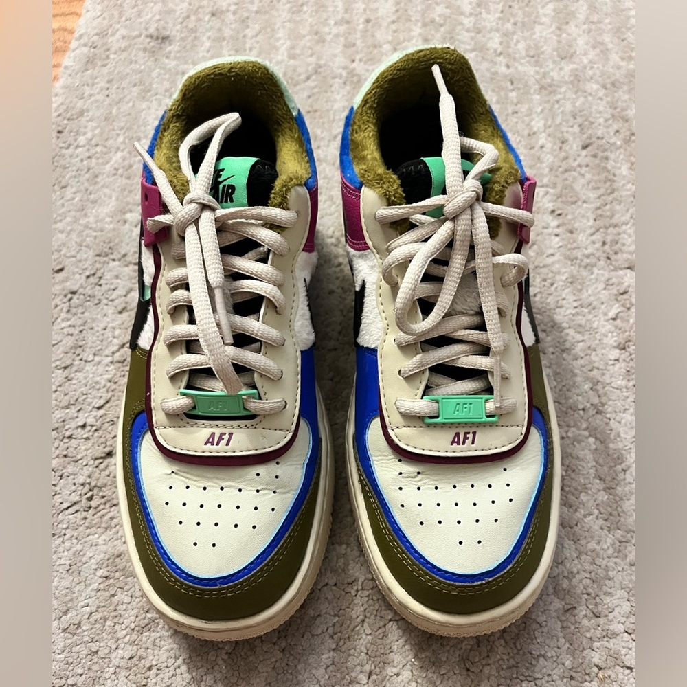 color platform Nike air forces - Picture 2 of 5
